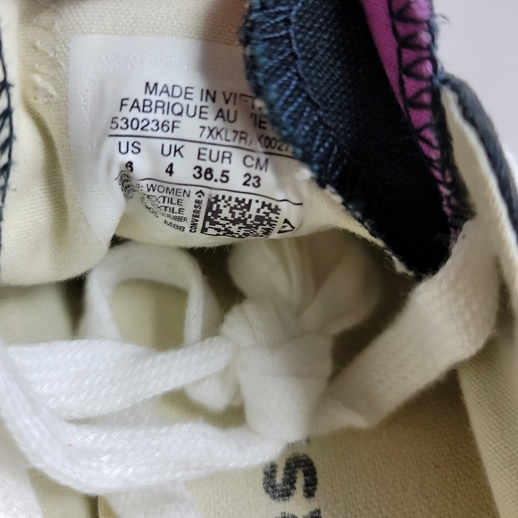 Converse All Star Low Canvas Double Tongue Womens - Picture 3 of 11